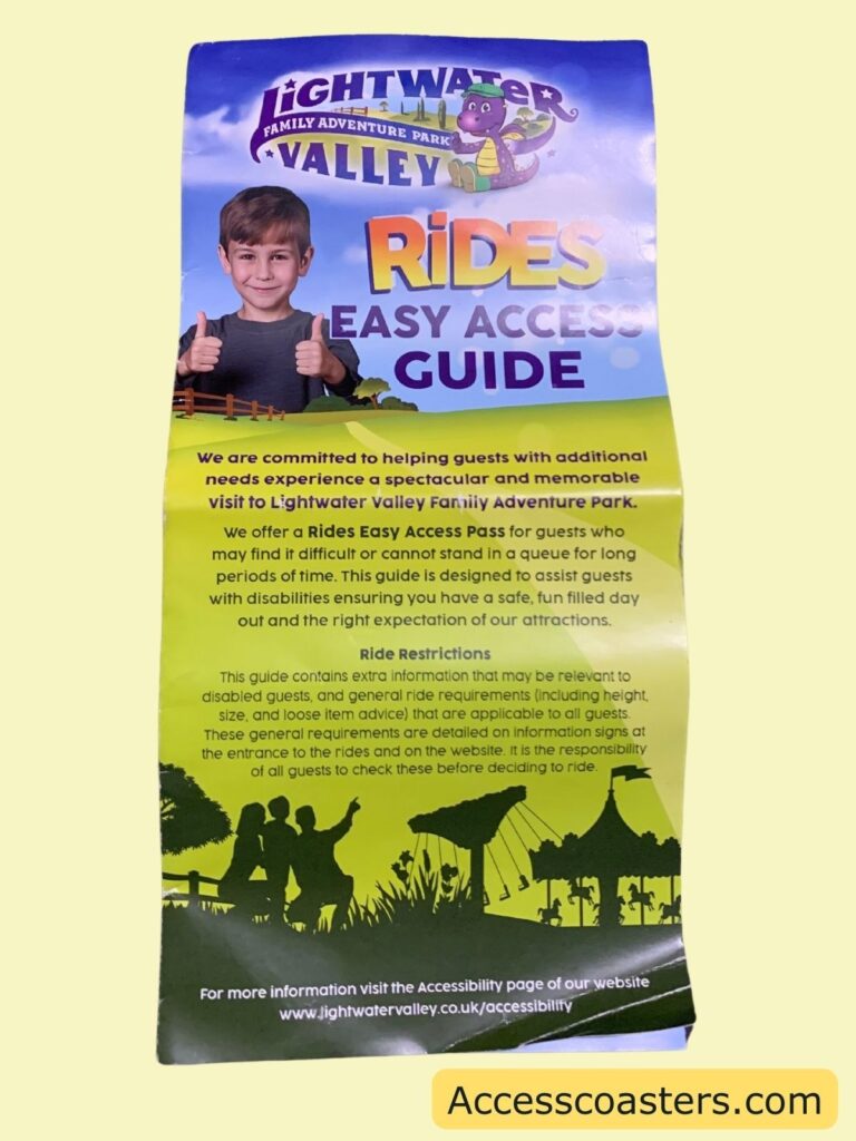 image of the front cover for the ride easy access guide 