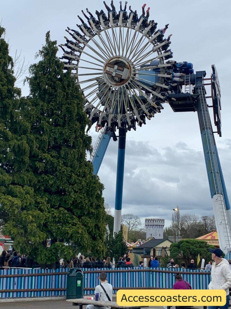 in the image you can see Maelstrom as high up as the surrounding trees. 