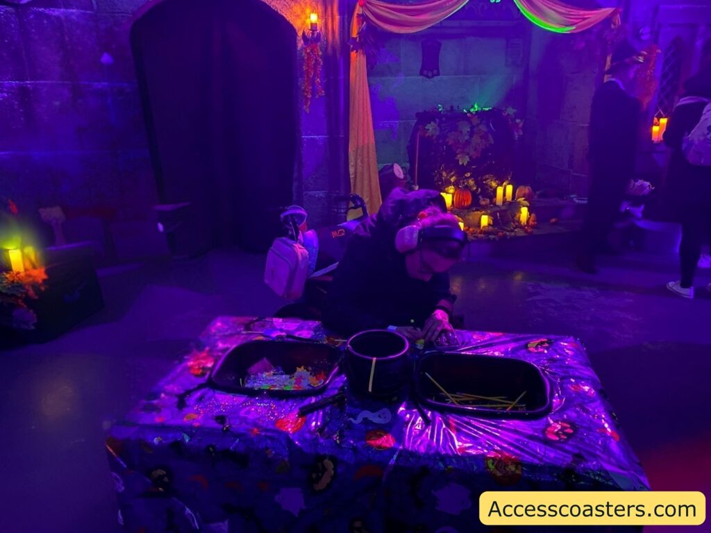 image of Iona decorating a magic wand