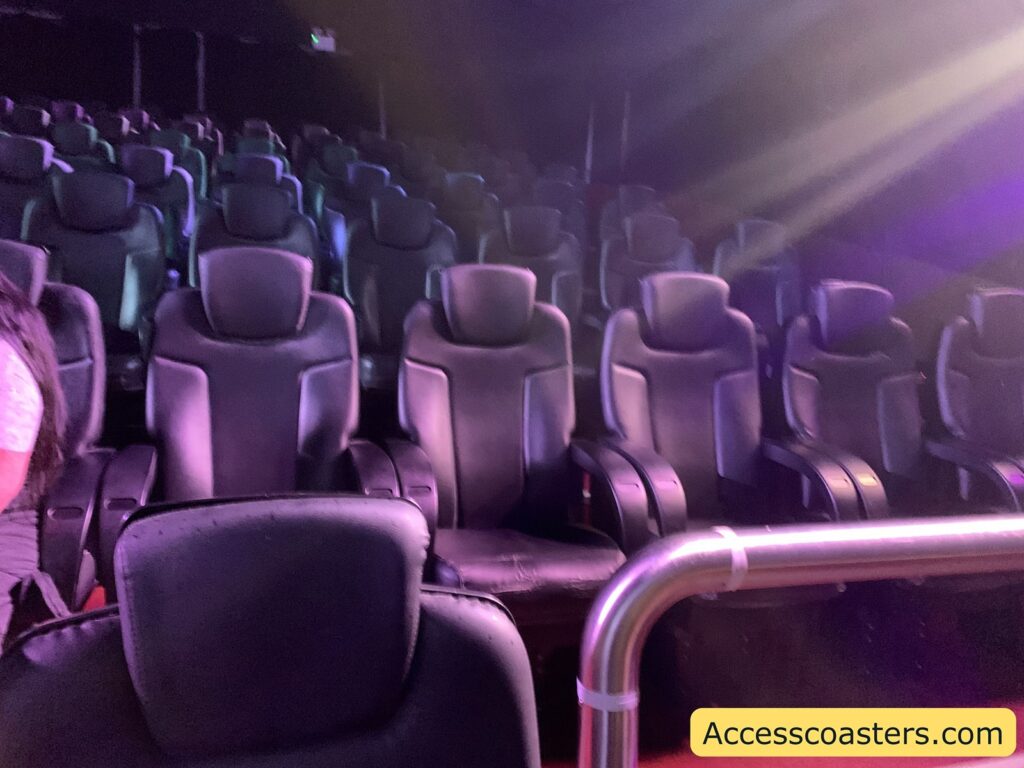 Falls Theatre auditorium showing spacious seating